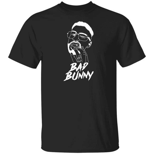 Bad Bunny New Sweatshirt Black Hoodie T Shirt