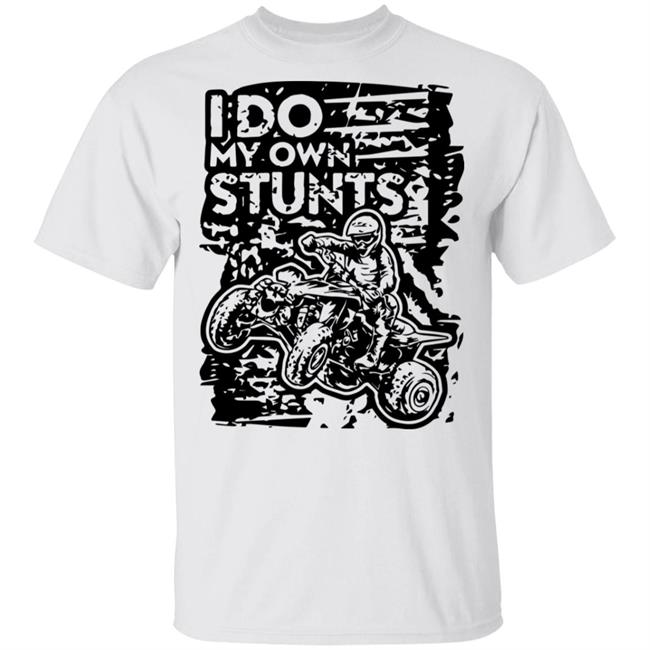 ATV Quad Own Stunts Black T Shirt