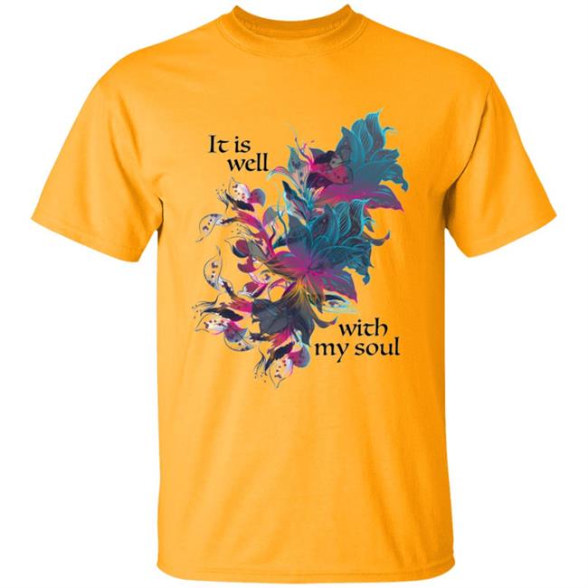 It is Well with my Soul song lyric WEAR YOUR WORSHIP Create clothing for a good cause White T-Shirt Hoodie Sweatshirt Plus Size It is Well with my Soul song lyric WEAR YOUR WORSHIP Create clothing for a good cause White T-Shirt Hoodie Sweatshirt Plus Size