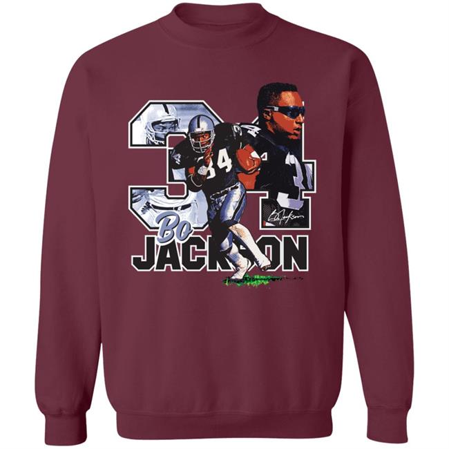 Bo Jackson Baseball T Shirt Bo Jackson Baseball T Shirt