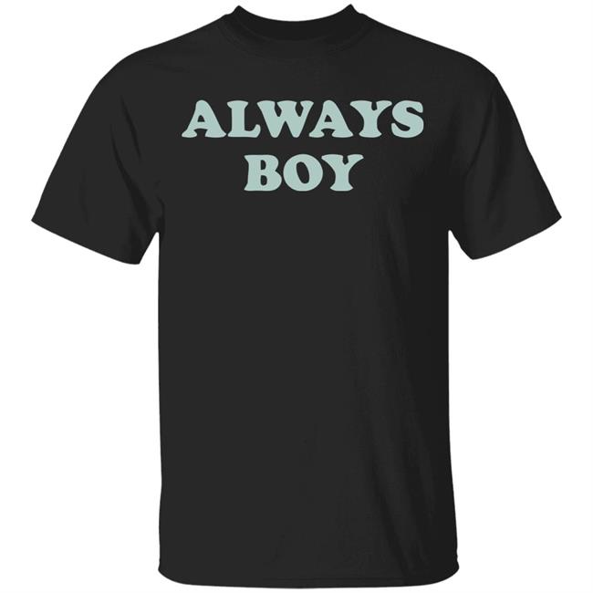 Always Boy Hoodie Sweatshirt Black Shirt