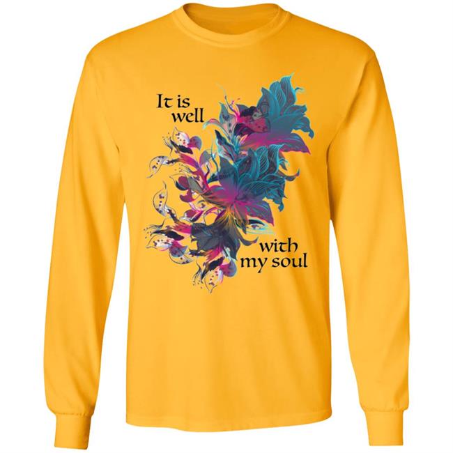 It is Well with my Soul song lyric WEAR YOUR WORSHIP Create clothing for a good cause White T-Shirt Hoodie Sweatshirt Plus Size It is Well with my Soul song lyric WEAR YOUR WORSHIP Create clothing for a good cause White T-Shirt Hoodie Sweatshirt Plus Size