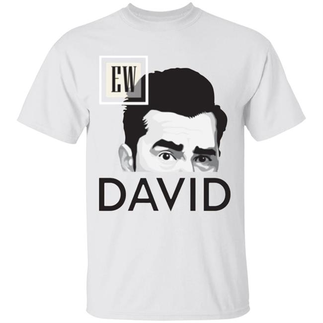 Ew David T Shirt White Cothing Plus Size