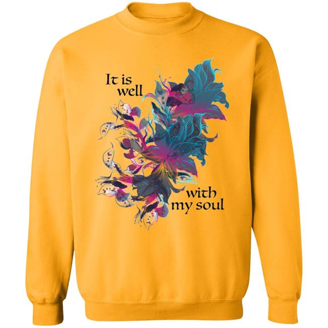 It is Well with my Soul song lyric WEAR YOUR WORSHIP Create clothing for a good cause White T-Shirt Hoodie Sweatshirt Plus Size It is Well with my Soul song lyric WEAR YOUR WORSHIP Create clothing for a good cause White T-Shirt Hoodie Sweatshirt Plus Size