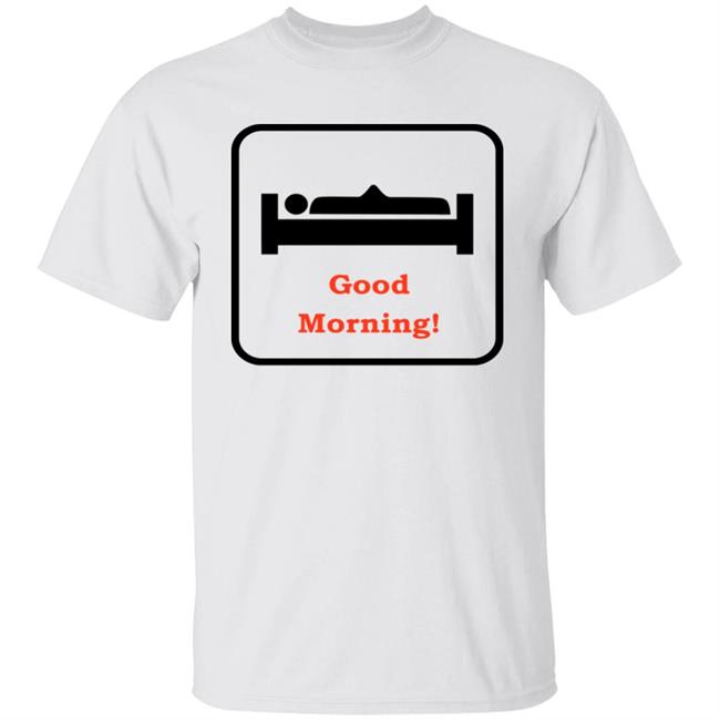 Good Morning Wood Funny Adult Humor White T Shirt