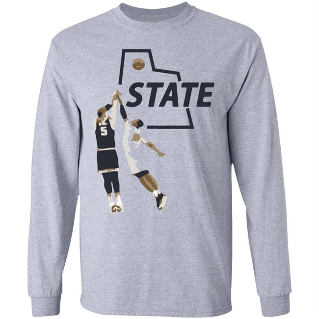 U State Sam Baseball White Hoodie U State Sam Baseball White Hoodie