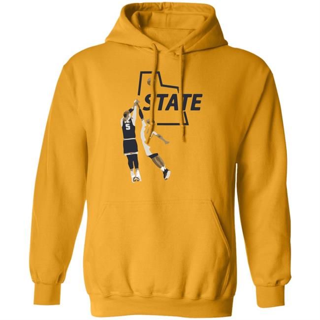 U State Sam Baseball White Hoodie U State Sam Baseball White Hoodie