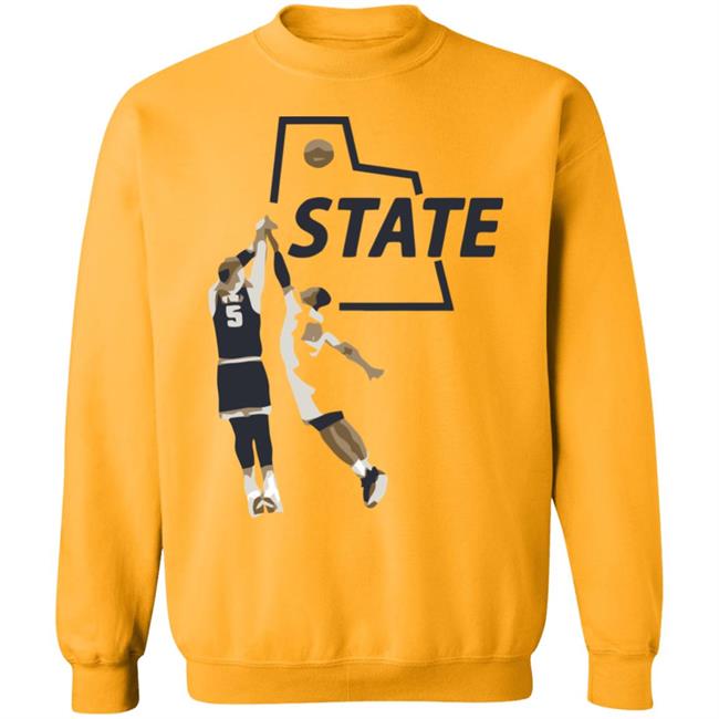 U State Sam Baseball White Hoodie U State Sam Baseball White Hoodie