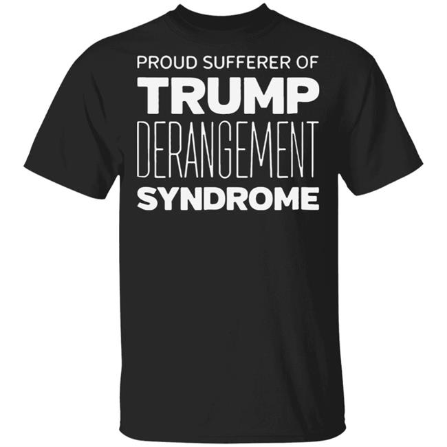 trump derangement syndrome t shirt black shirt