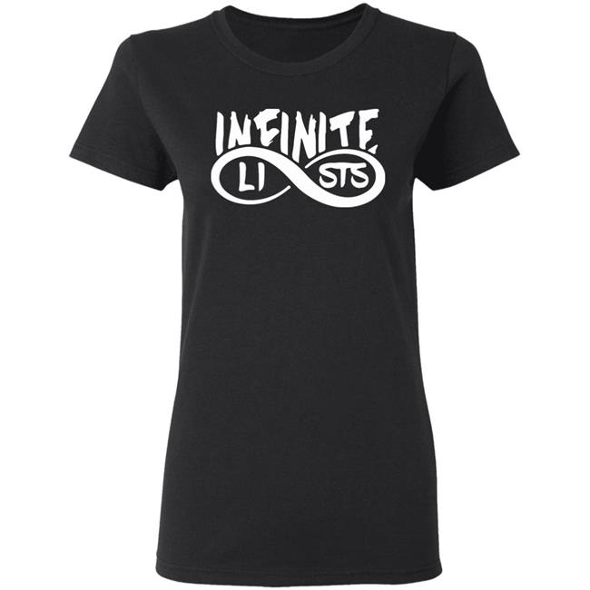 Infinite Lists Hoodie - Infinite lists Style Hooded Sweatshirt - Inspired by Infinite Lists Merch Infinite Lists Hoodie - Infinite lists Style Hooded Sweatshirt - Inspired by Infinite Lists Merch