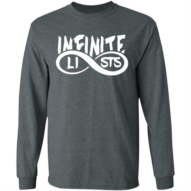 Infinite Lists Hoodie - Infinite lists Style Hooded Sweatshirt - Inspired by Infinite Lists Merch Infinite Lists Hoodie - Infinite lists Style Hooded Sweatshirt - Inspired by Infinite Lists Merch