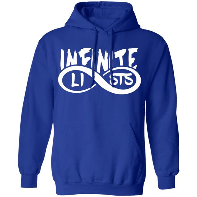 Infinite Lists Hoodie - Infinite lists Style Hooded Sweatshirt - Inspired by Infinite Lists Merch Infinite Lists Hoodie - Infinite lists Style Hooded Sweatshirt - Inspired by Infinite Lists Merch