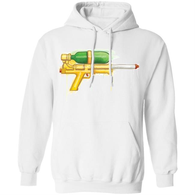 Ode to The Super Soaker T Shirt White Hoodie Ode to The Super Soaker T Shirt White Hoodie