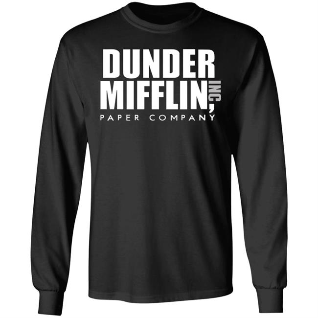 dunder mifflin hoodie black t shirt dunder mifflin hoodie black t shirt