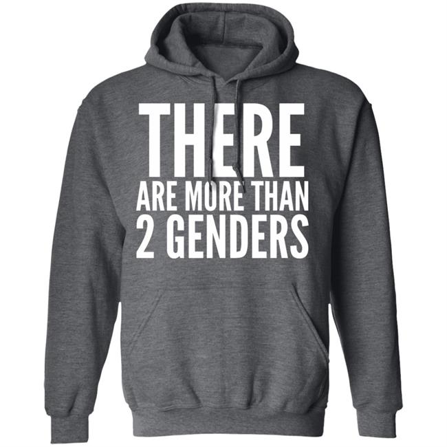 there are more than two genders shirt black hoodie there are more than two genders shirt black hoodie