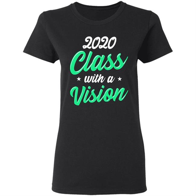 Seniors 2020 Class With a Vision Blach Hoodie T Shirt Seniors 2020 Class With a Vision Blach Hoodie T Shirt
