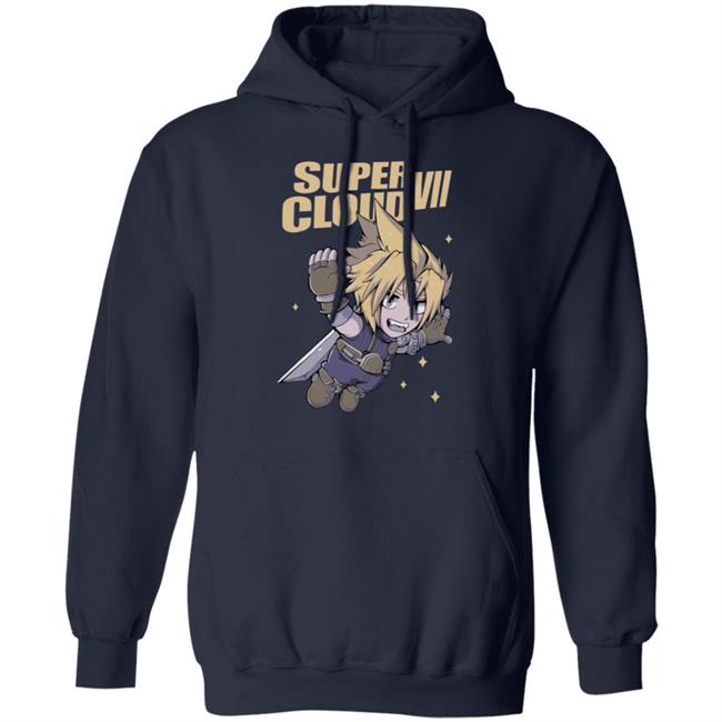 Super Cloud T Shirt Navy Hoodie Sweatshirt Super Cloud T Shirt Navy Hoodie Sweatshirt