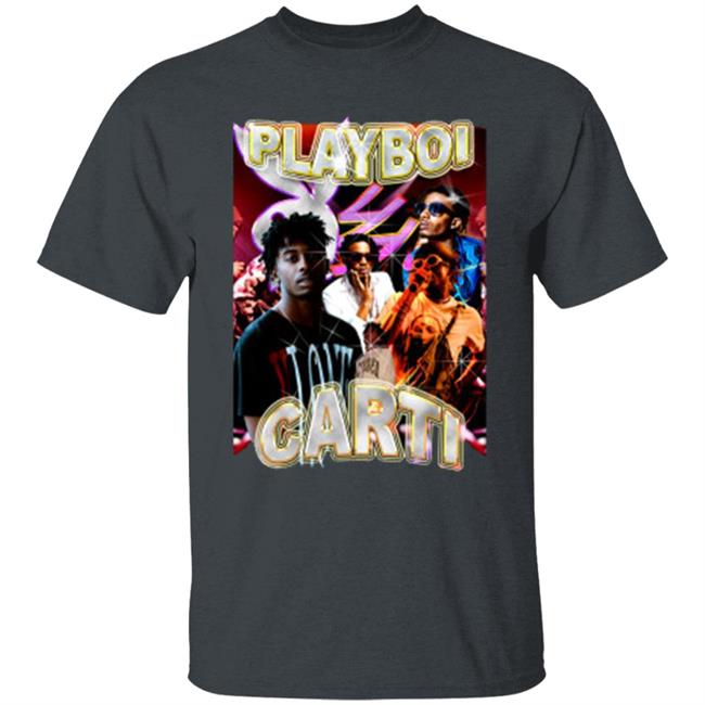 Playboi Carti Vintage Merch T shirt Black Hoodie Playboi Carti Vintage Merch T shirt Black Hoodie