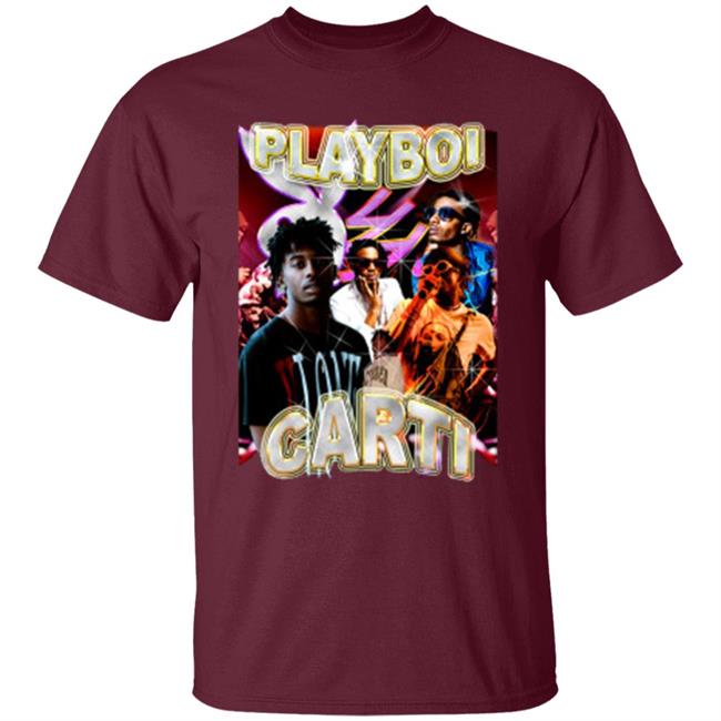 Playboi Carti Vintage Merch T shirt Black Hoodie Playboi Carti Vintage Merch T shirt Black Hoodie