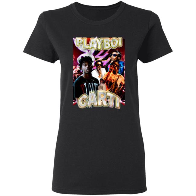 Playboi Carti Vintage Merch T shirt Black Hoodie Playboi Carti Vintage Merch T shirt Black Hoodie