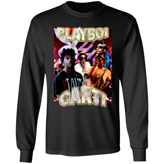 Playboi Carti Vintage Merch T shirt Black Hoodie Playboi Carti Vintage Merch T shirt Black Hoodie