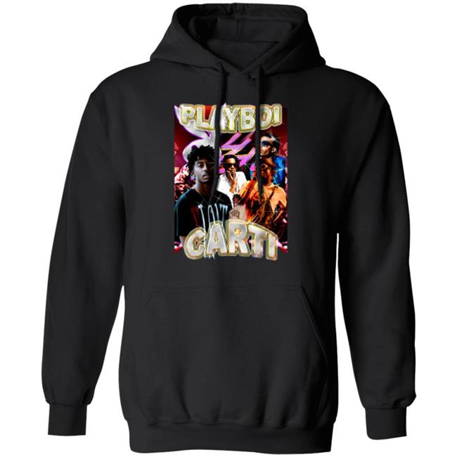 Playboi Carti Vintage Merch T shirt Black Hoodie Playboi Carti Vintage Merch T shirt Black Hoodie