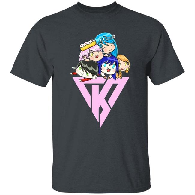 Funneh And The Krew Gacha Life Men Hoodie Black T Shirt Funneh And The Krew Gacha Life Men Hoodie Black T Shirt