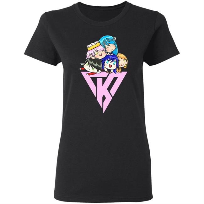 Funneh And The Krew Gacha Life Men Hoodie Black T Shirt Funneh And The Krew Gacha Life Men Hoodie Black T Shirt