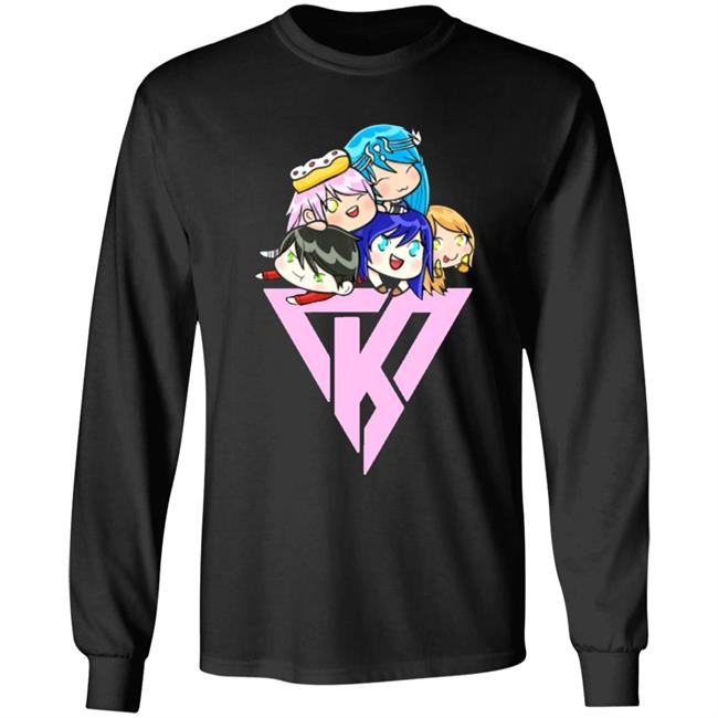 Funneh And The Krew Gacha Life Men Hoodie Black T Shirt Funneh And The Krew Gacha Life Men Hoodie Black T Shirt