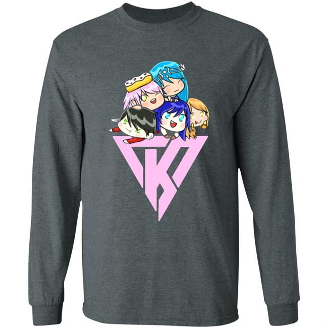 Funneh And The Krew Gacha Life Men Hoodie Black T Shirt Funneh And The Krew Gacha Life Men Hoodie Black T Shirt