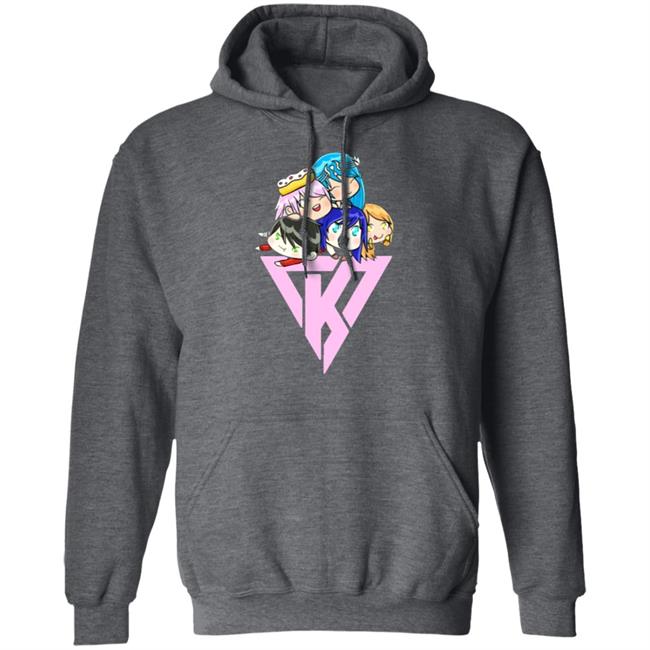 Funneh And The Krew Gacha Life Men Hoodie Black T Shirt Funneh And The Krew Gacha Life Men Hoodie Black T Shirt