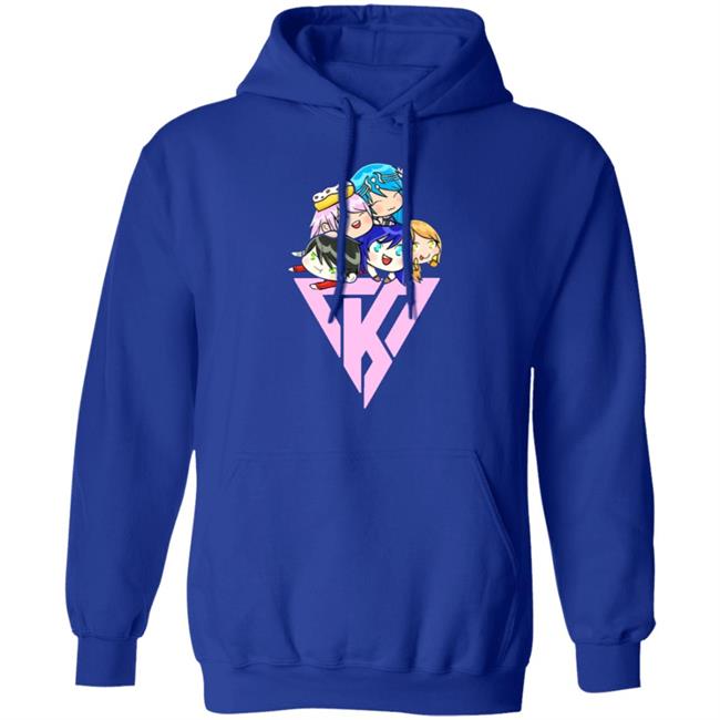 Funneh And The Krew Gacha Life Men Hoodie Black T Shirt Funneh And The Krew Gacha Life Men Hoodie Black T Shirt