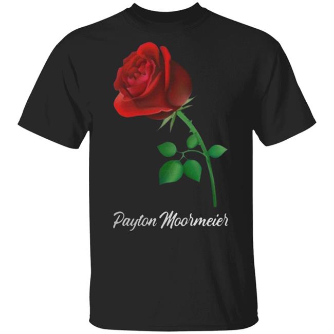Payton Moormeier Merch Shirt Black t shirt