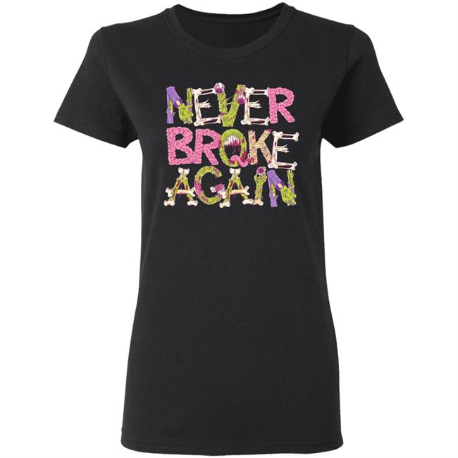 ZOMBIE Never Broke Again T-SHIRT ZOMBIE Never Broke Again T-SHIRT