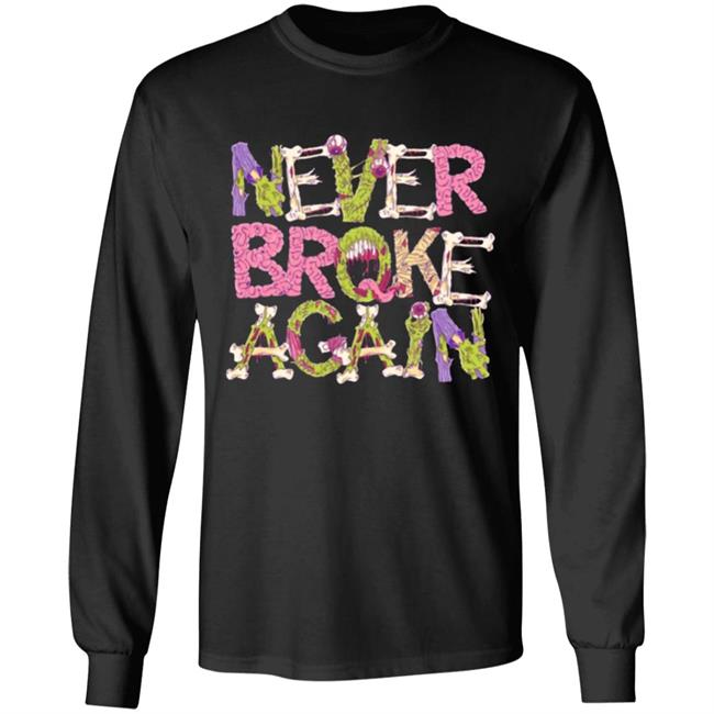 ZOMBIE Never Broke Again T-SHIRT ZOMBIE Never Broke Again T-SHIRT
