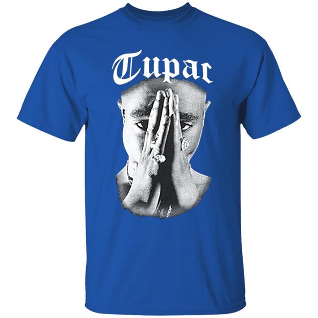 Tupac Shirt. Celebrate one of hip-hop's greatest legends with the Cross Colours x Tupac Praying Hand black t-shirt. Featuring a praying-hands picture of Tupac Shakur with large "Tupac" script overlaid, this black tee is a perfect tribute to the late rapper. Hoodie, Sweatshirt Plus Size Tupac Shirt. Celebrate one of hip-hop's greatest legends with the Cross Colours x Tupac Praying Hand black t-shirt. Featuring a praying-hands picture of Tupac Shakur with large "Tupac" script overlaid, this black tee is a perfect tribute to the late rapper. Hoodie, Sweatshirt Plus Size