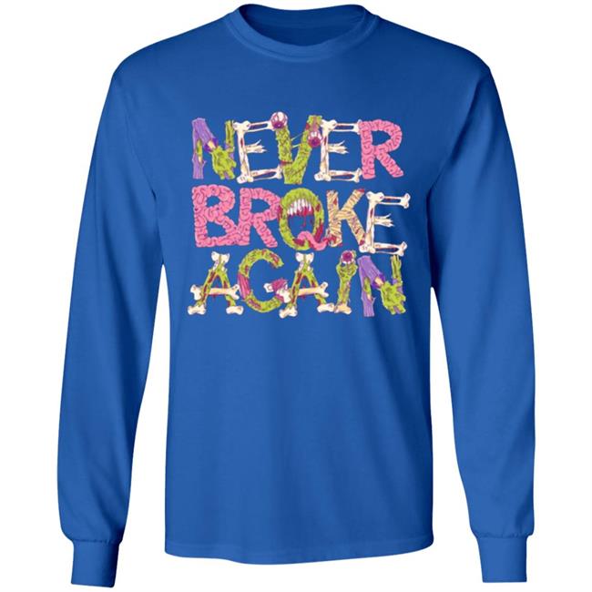 ZOMBIE Never Broke Again T-SHIRT ZOMBIE Never Broke Again T-SHIRT