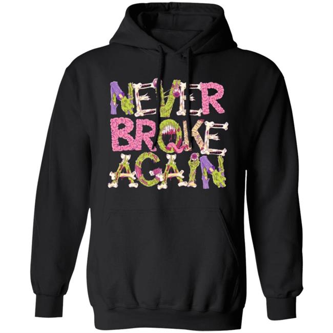 ZOMBIE Never Broke Again T-SHIRT ZOMBIE Never Broke Again T-SHIRT