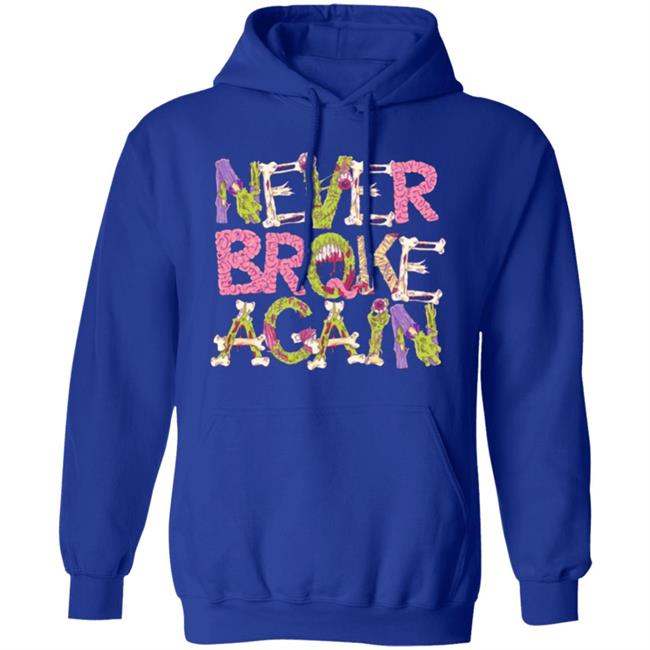 ZOMBIE Never Broke Again T-SHIRT ZOMBIE Never Broke Again T-SHIRT
