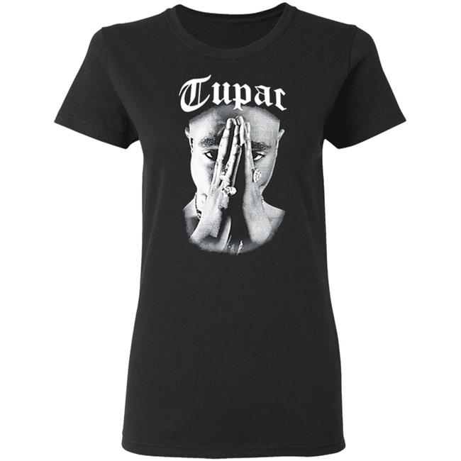 Tupac Shirt. Celebrate one of hip-hop's greatest legends with the Cross Colours x Tupac Praying Hand black t-shirt. Featuring a praying-hands picture of Tupac Shakur with large "Tupac" script overlaid, this black tee is a perfect tribute to the late rapper. Hoodie, Sweatshirt Plus Size Tupac Shirt. Celebrate one of hip-hop's greatest legends with the Cross Colours x Tupac Praying Hand black t-shirt. Featuring a praying-hands picture of Tupac Shakur with large "Tupac" script overlaid, this black tee is a perfect tribute to the late rapper. Hoodie, Sweatshirt Plus Size