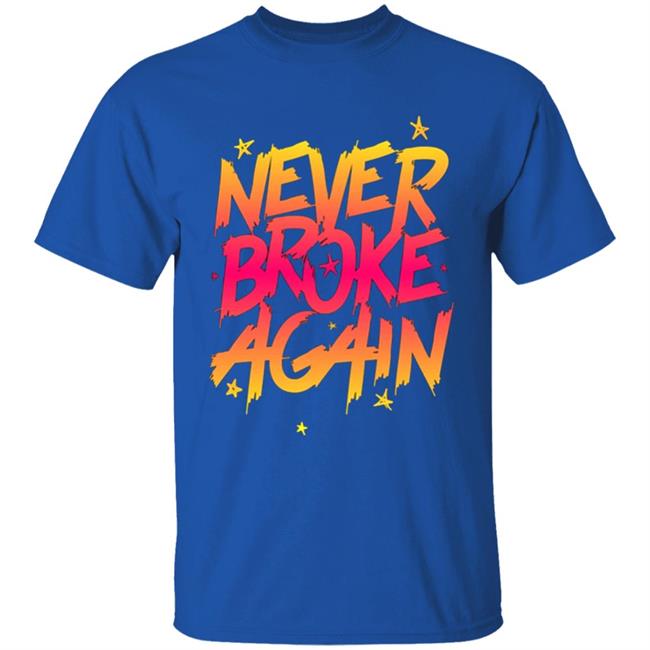 Never Broke Again Faded Yellow Red T-Shirt - Black Hoodie Sweatshirt Never Broke Again Faded Yellow Red T-Shirt - Black Hoodie Sweatshirt