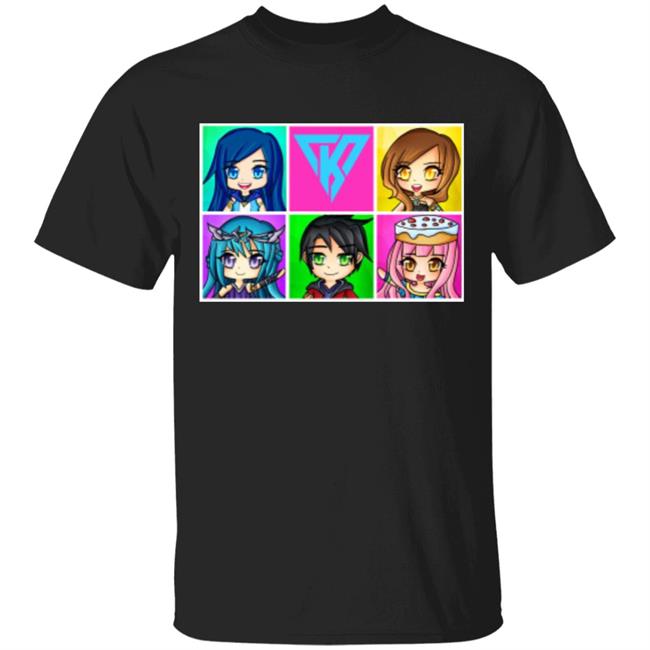Funneh and the Krew Anime style T Shirt