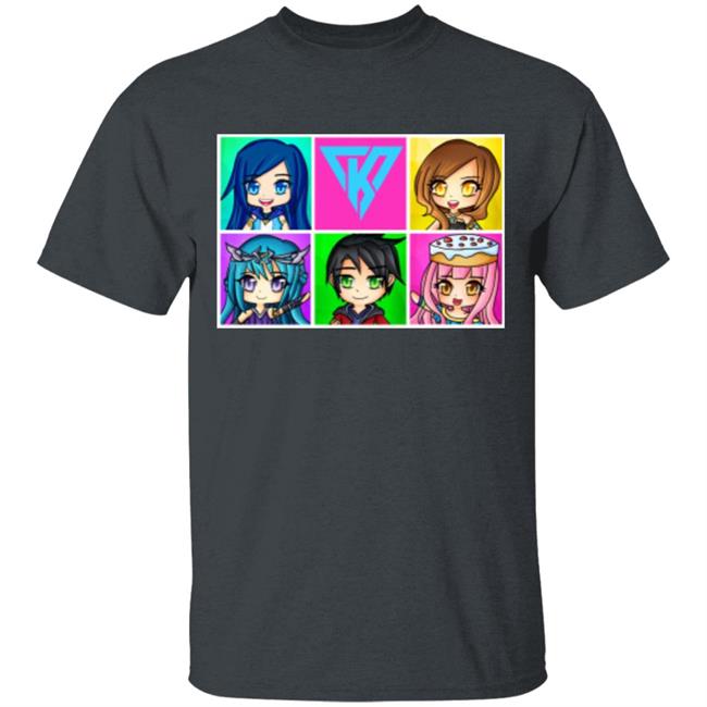 Funneh and the Krew Anime style T Shirt Funneh and the Krew Anime style T Shirt