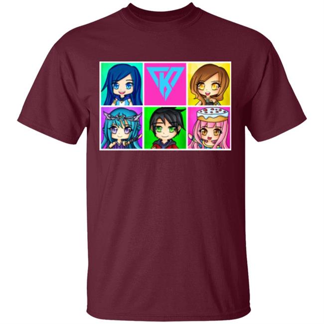 Funneh and the Krew Anime style T Shirt Funneh and the Krew Anime style T Shirt