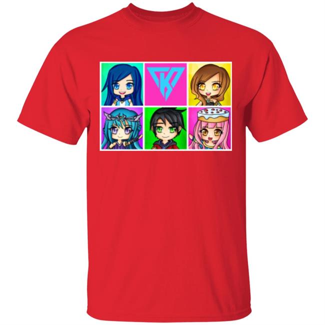 Funneh and the Krew Anime style T Shirt Funneh and the Krew Anime style T Shirt