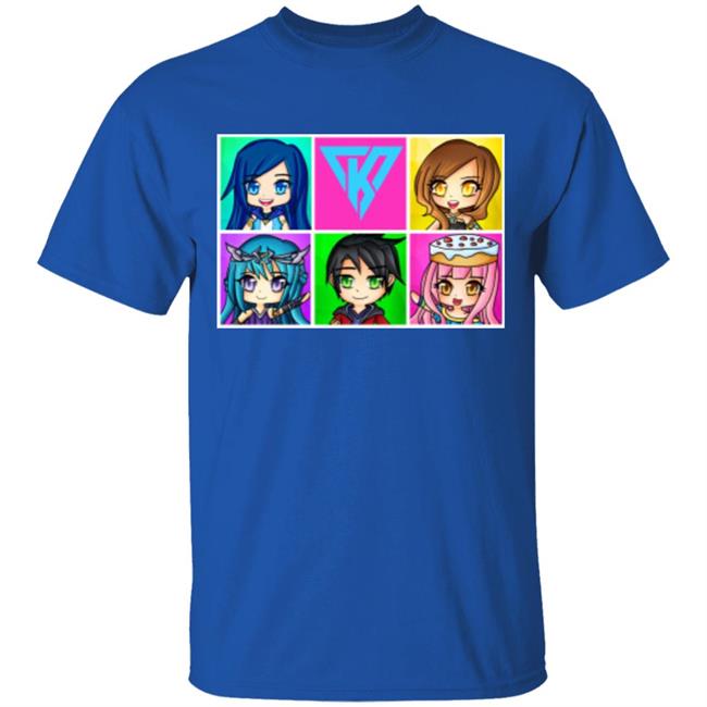 Funneh and the Krew Anime style T Shirt Funneh and the Krew Anime style T Shirt