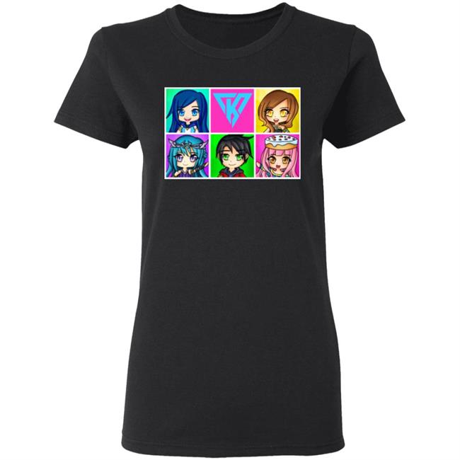 Funneh and the Krew Anime style T Shirt Funneh and the Krew Anime style T Shirt