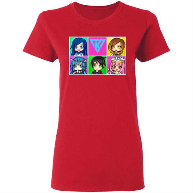 Funneh and the Krew Anime style T Shirt Funneh and the Krew Anime style T Shirt
