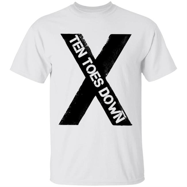 Deestroying merch LIMITED TTD White X Logo T-Shirt