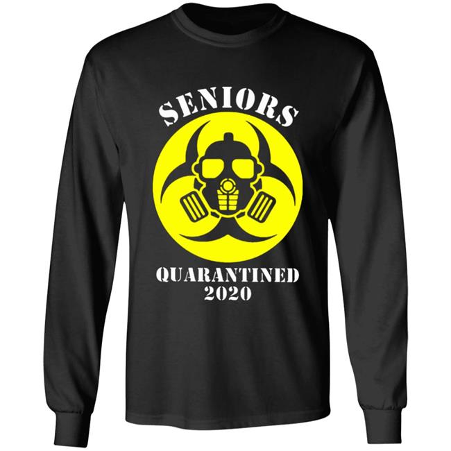 Senior Quarantined Class Of 2020 Graduation T-Shirt Senior Quarantined Class Of 2020 Graduation T-Shirt